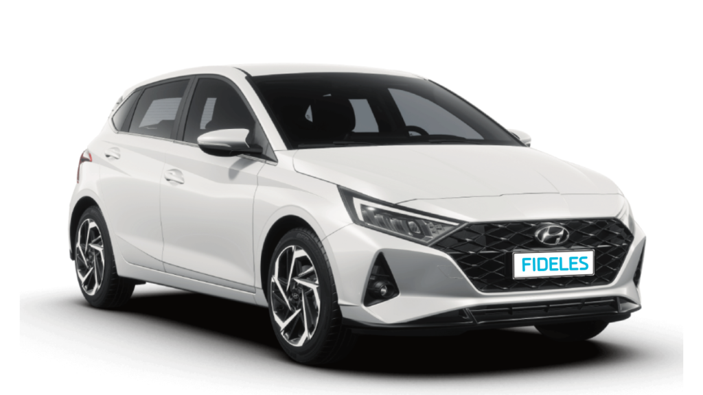 Hyundai i20 rental car in Rhodes